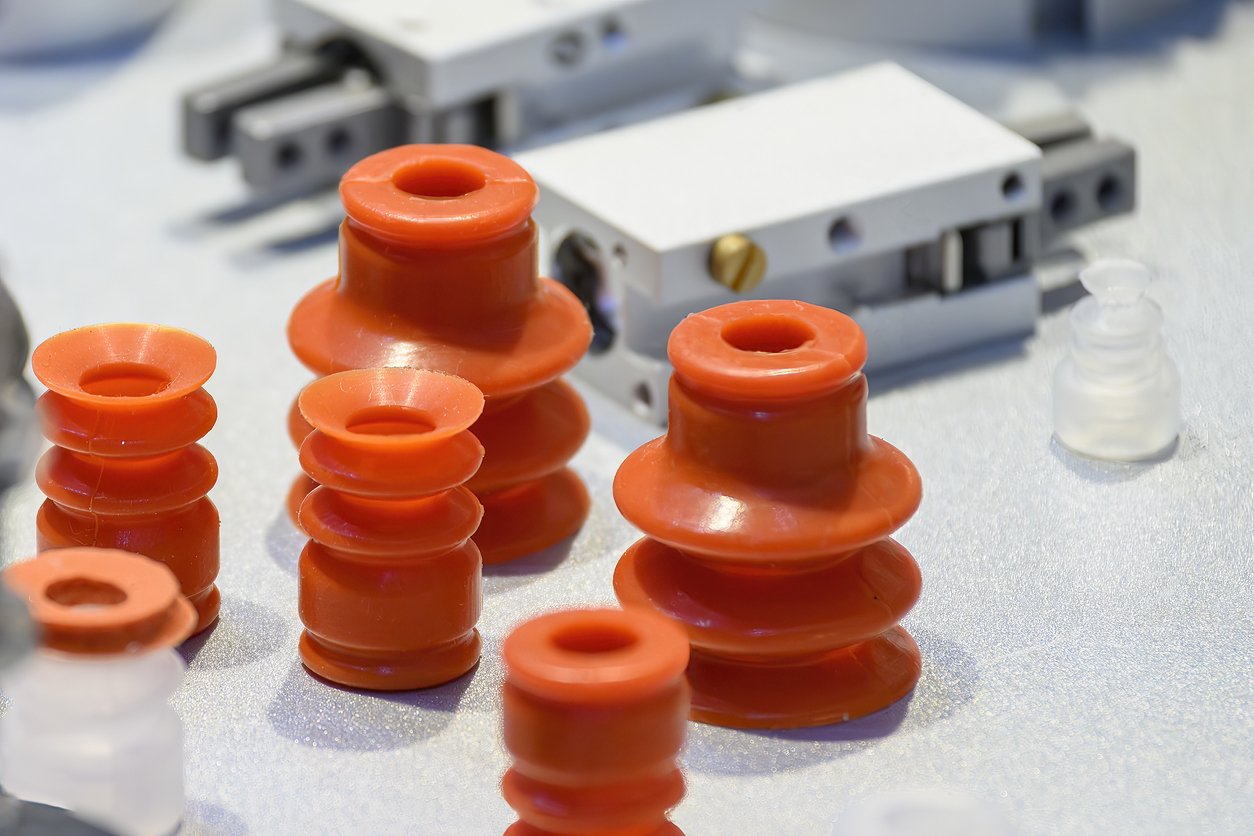 injection molded rubber products